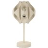 Mauro Ferretti Lampe de table Espace E27 28x57 cm crème