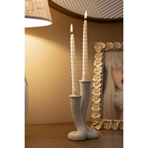 Mauro Ferretti Chandelier Stons 10x6,5x17,5 cm crème
