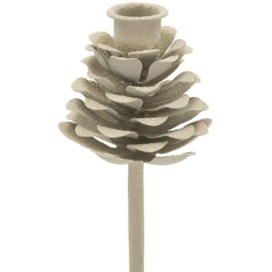 Mauro Ferretti Chandelier Pigna Düne 11,5x33,5 cm crème