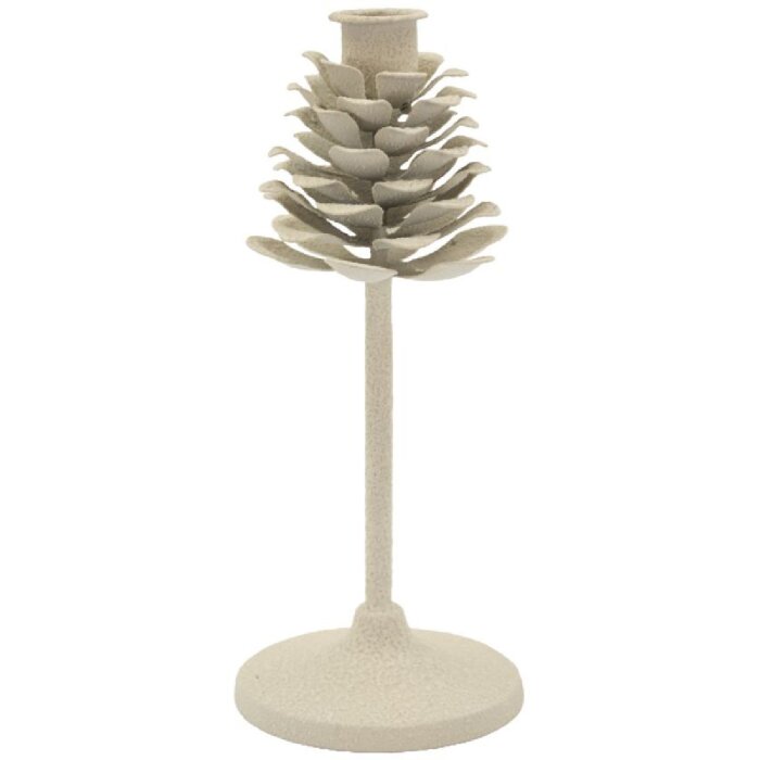 Mauro Ferretti Chandelier Pigna Dune 9,5x22,5 cm crème