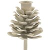 Mauro Ferretti Chandelier Pigna Dune 9,5x22,5 cm crème