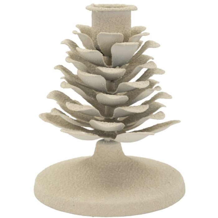 Mauro Ferretti Chandelier Pigna Dune 9,5x11,5 cm crème