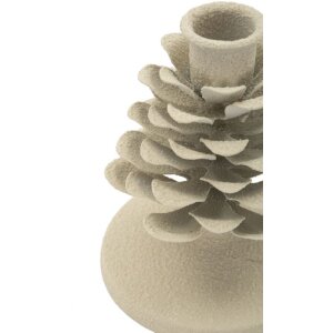 Mauro Ferretti Chandelier Pigna Dune 9,5x11,5 cm crème