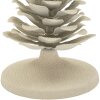 Mauro Ferretti Chandelier Pigna Dune 9,5x11,5 cm crème