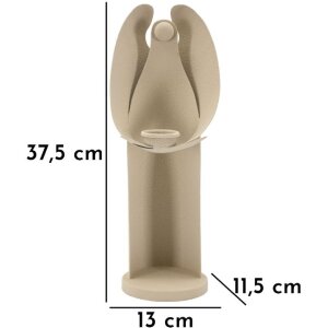 Mauro Ferretti Chandelier Dune Engel 13x11,5x37,5 cm crème