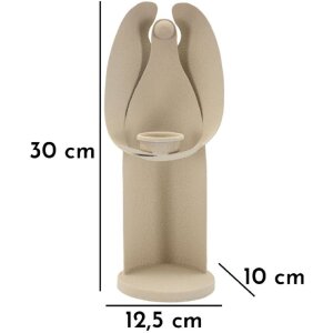 Mauro Ferretti Chandelier Dune Ange 12,5x10x30 cm crème