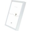 Deknudt S029D1 Cadre aluminium argenté 10x15 à 30x40 cm avec support