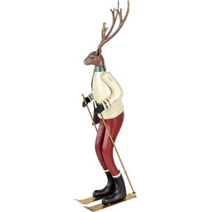 Clayre & Eef Figurine décorative cerf en...