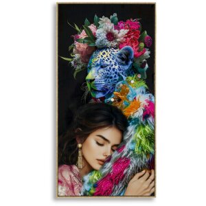 Mauro Ferretti Tableau Moira avec cadre 52x4x102 cm