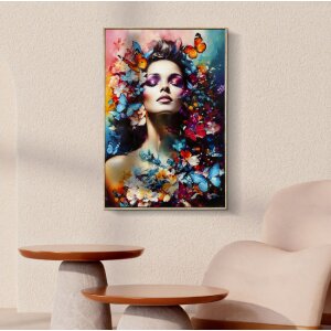 Mauro Ferretti Tableau Marty avec cadre 62x4x92 cm