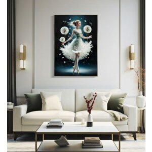 Mauro Ferretti Tableau Danse avec cadre 72x4x102 cm