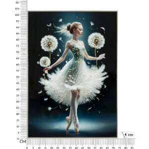 Mauro Ferretti Tableau Danse avec cadre 72x4x102 cm