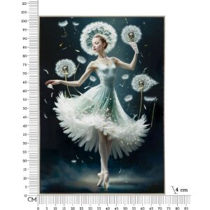Mauro Ferretti Tableau Danse avec cadre 72x4x102 cm
