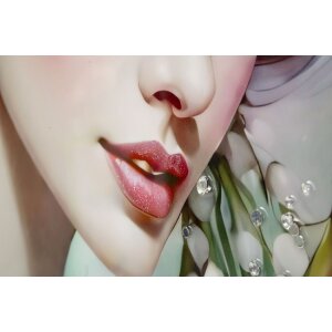 Mauro Ferretti Tableau Fantaisie avec cadre 72x4x102 cm