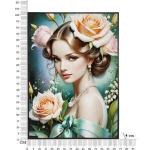 Mauro Ferretti Tableau Fantaisie avec cadre 72x4x102 cm