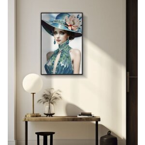 Mauro Ferretti Tableau Pam avec cadre 62x4x92 cm
