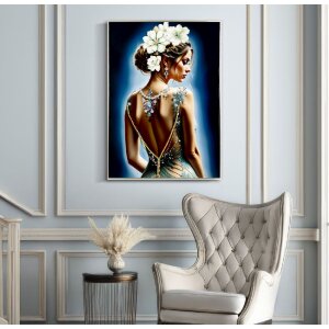 Mauro Ferretti Tableau Isabel avec cadre 72x4x102 cm