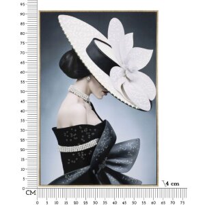 Mauro Ferretti Tableau Marty avec cadre 62x4x92 cm
