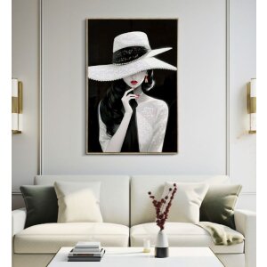 Mauro Ferretti Tableau Marty avec cadre 62x4x92 cm
