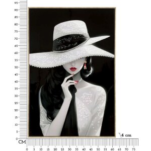 Mauro Ferretti Tableau Marty avec cadre 62x4x92 cm