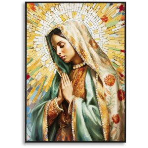 Mauro Ferretti Tableau Madonna avec cadre 72x4x102 cm