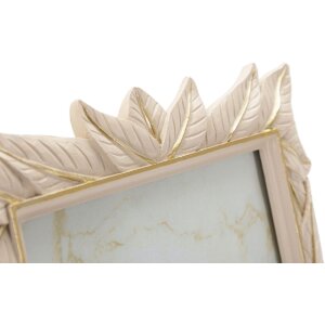 Mauro Ferretti Cadre photo Leaffy 15x20 cm crème