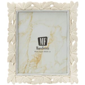 Mauro Ferretti Cadre photo Papillon 20x25 cm crème