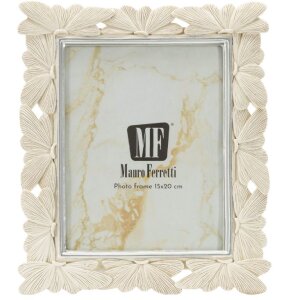Mauro Ferretti Cadre photo Papillon 15x20 cm crème