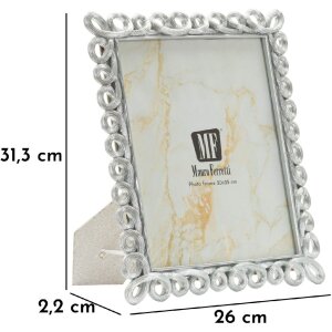 Mauro Ferretti Cadre Photo Hollow 20x25 cm Argent