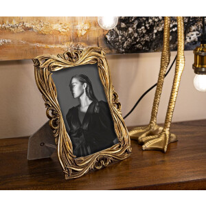 Mauro Ferretti Cadre photo Baroque 15x20 cm doré