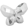 Mauro Ferretti Vase Papillon 22,5x8x15 cm argent