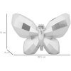 Mauro Ferretti Vase Papillon 22,5x8x15 cm argent