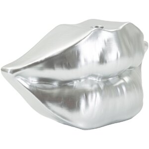 Mauro Ferretti Vase Lèvres 23x8x12 cm argent