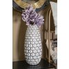Mauro Ferretti Vase Tibet Ø 20x45,5 cm blanc cassé