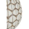 Mauro Ferretti Vase Tibet Ø 27x27 cm blanc lin