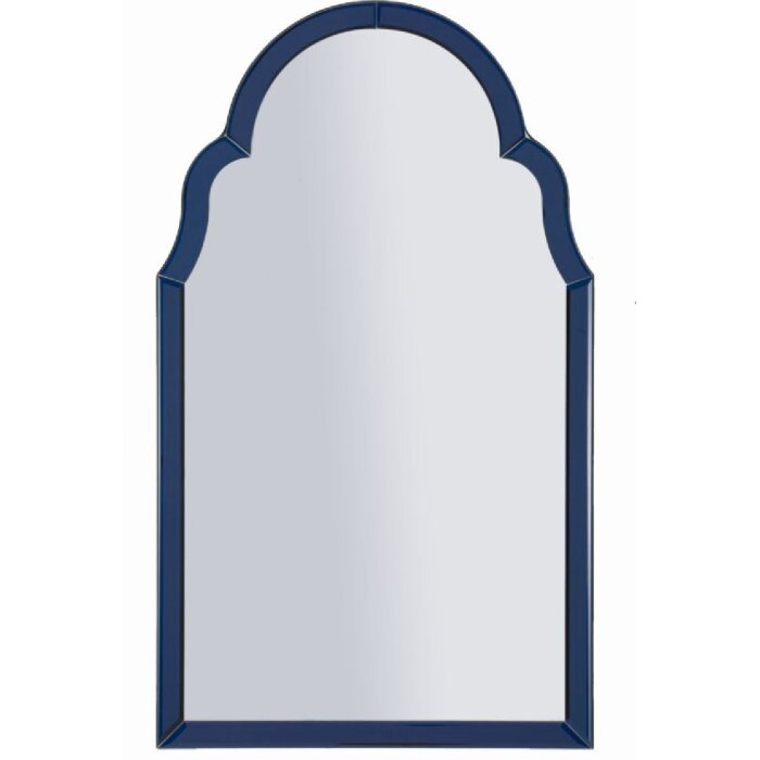 Mauro Ferretti Miroir mural Tanger 47x80 cm bleu