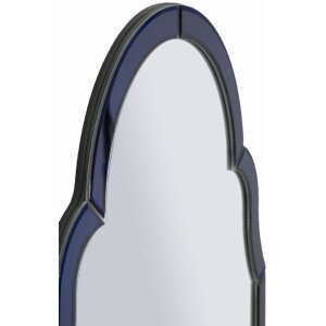 Mauro Ferretti Miroir mural Tanger 47x80 cm bleu
