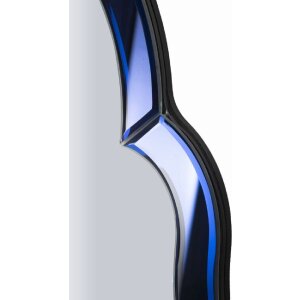 Mauro Ferretti Miroir mural Tanger 47x80 cm bleu
