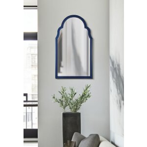 Mauro Ferretti Miroir mural Tanger 47x80 cm bleu