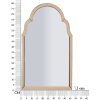 Mauro Ferretti Miroir mural Tanger 47x80 cm rose