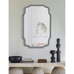 Mauro Ferretti Miroir mural Istanbul 60x90 cm gris