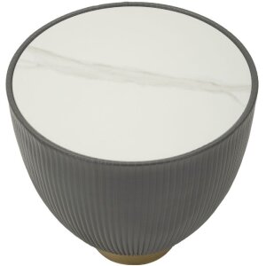Mauro Ferretti Table basse Elge Ø 46x45 cm gris