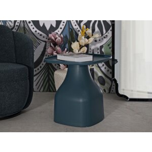 Mauro Ferretti Table dappoint Gea 48x48x50 cm bleu