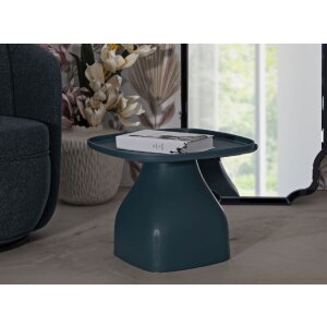 Mauro Ferretti Table dappoint Gea 48x48x38 cm bleu