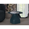 Mauro Ferretti Table dappoint Gea 48x48x38 cm bleu