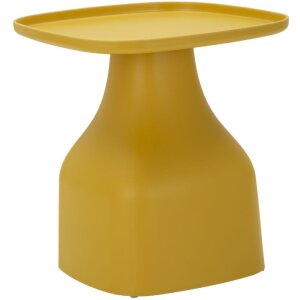 Mauro Ferretti Table dappoint Gea 48x48x50 cm jaune