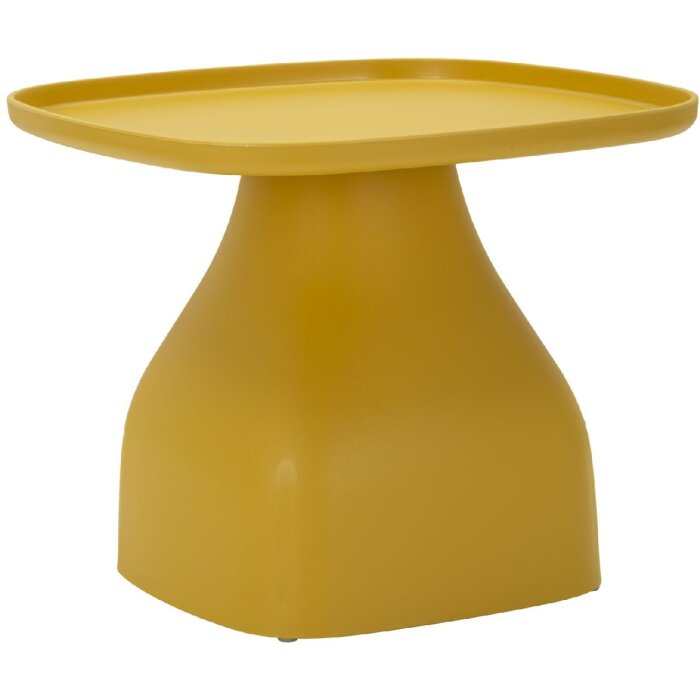 Mauro Ferretti Table dappoint Gea 48x48x38 cm jaune