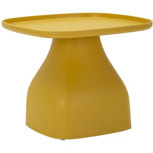 Mauro Ferretti Table dappoint Gea 48x48x38 cm jaune