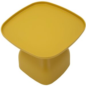 Mauro Ferretti Table dappoint Gea 48x48x38 cm jaune