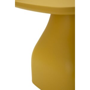 Mauro Ferretti Table dappoint Gea 48x48x38 cm jaune
